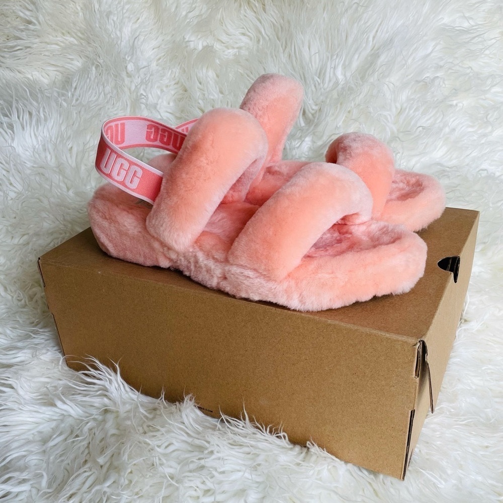 UGG Oh Yeah Beverly Pink Size 12 New in Box